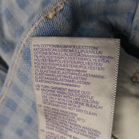 NYDJ Not Your Daughters Karen Crop Capri Jeans Women's 14 Stretch High Rise A170 - Picture 6 of 7